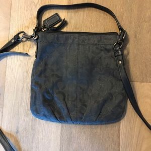 Coach Crossbody Silver Purse